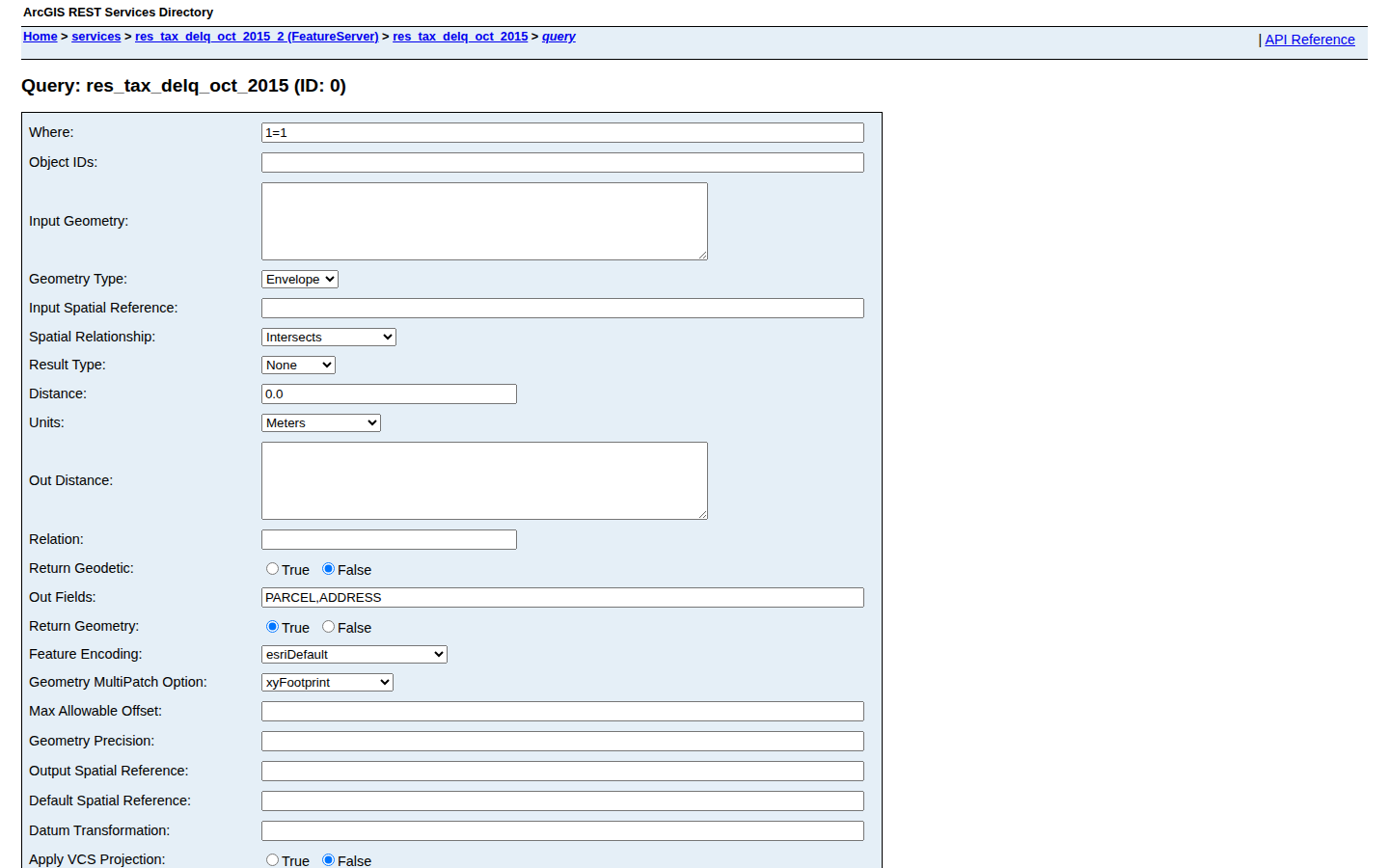Step 3: List the parcel records — Cuyahoga County, Ohio tax delinquent