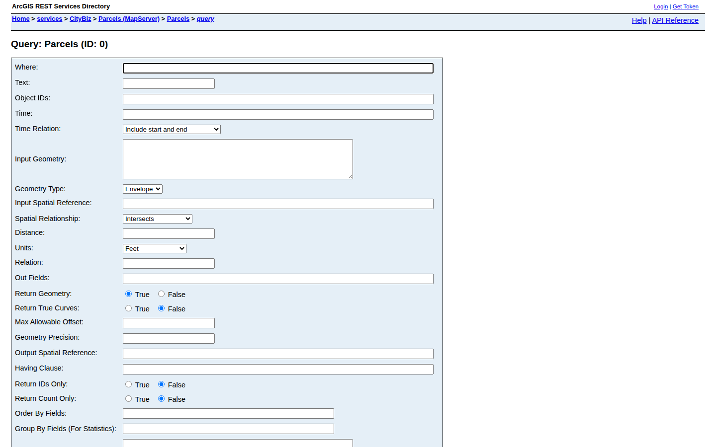 Step 2: Open the search form — Duval County, Florida parcels & property