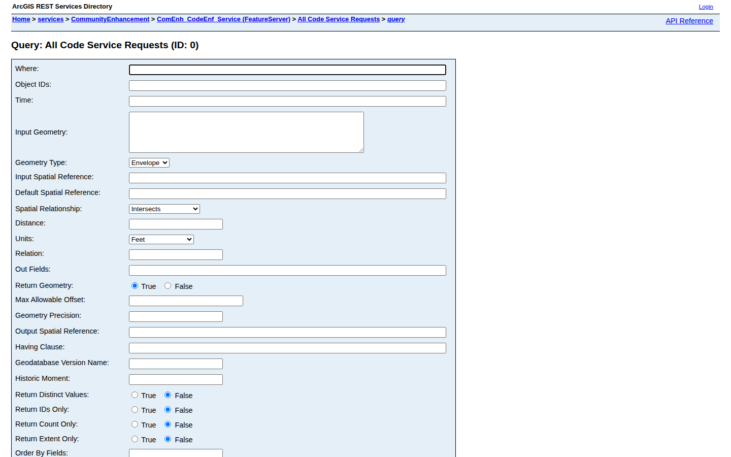 Step 2: Open the search form — Shelby County, Tennessee code violations